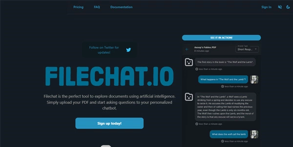 Filechat IO logo