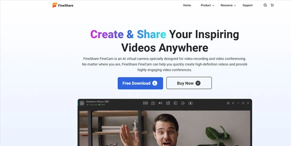 Fineshare FineCam logo