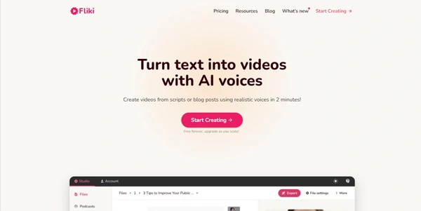 Fliki AI logo