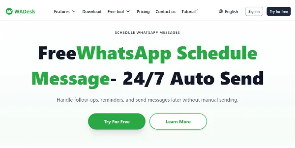 WhatsApp Schedule Message logo