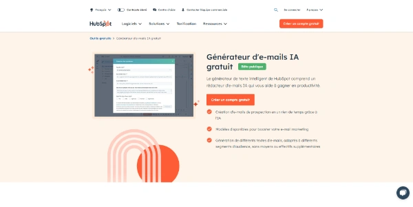 Générateur E-mails IA