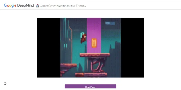 Genie by Deepmind logo