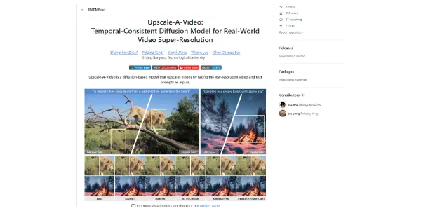 Upscale-A-Video logo