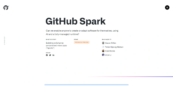 GitHub Spark logo