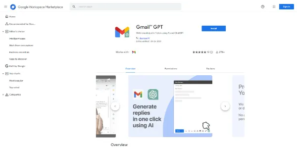 Gmail GPT logo