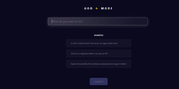 Godmode logo