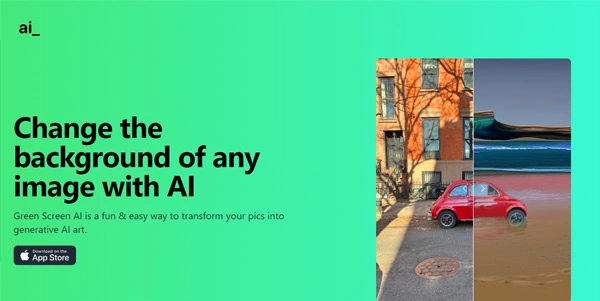 Green Screen AI logo