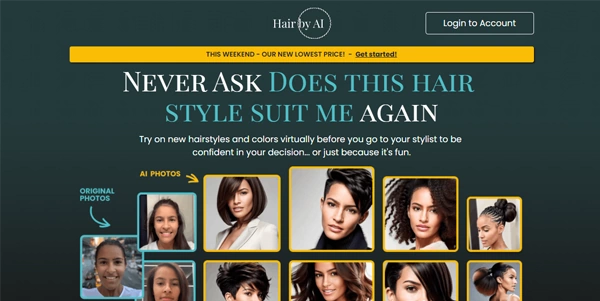 Hair by AI logo