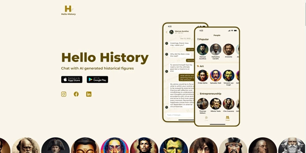 Hello History logo