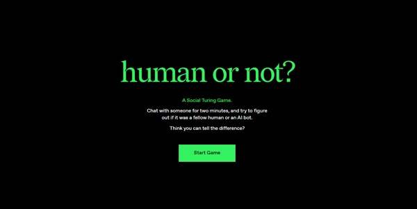 Human or Not logo