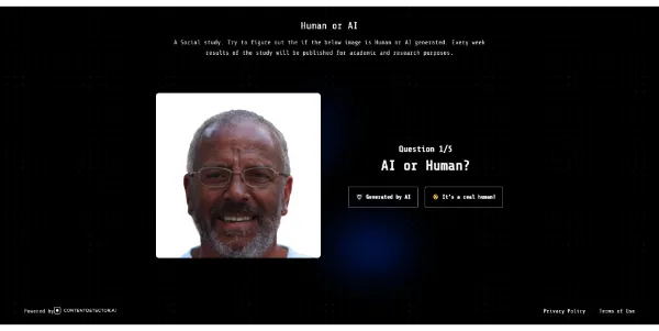 Human or AI logo
