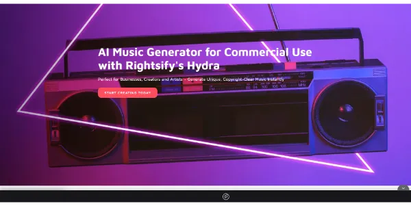 Hydra AI by Rightsify logo