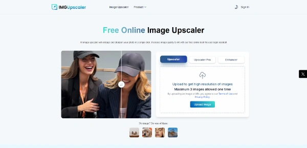 Imgupscaler AI logo