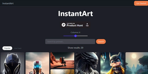 InstantArt IO logo