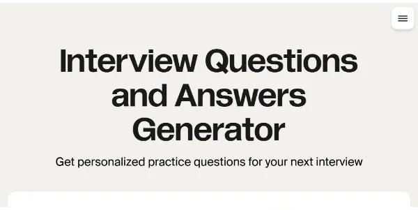 Interview Q&A AI