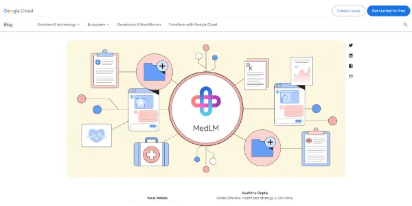 MedLM by Google logo