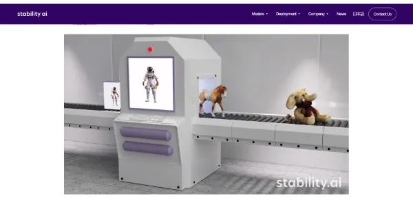 Stable Video 3D logo