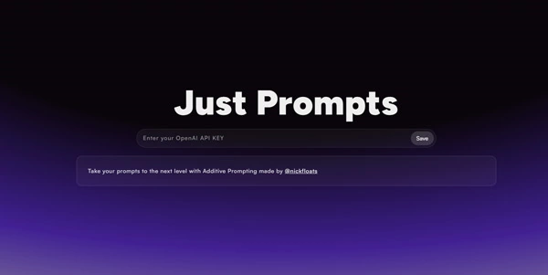 Just Prompts logo