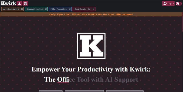 Kwirk logo