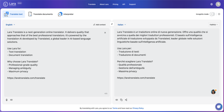 Smart Lara Translate AI Tool Review
