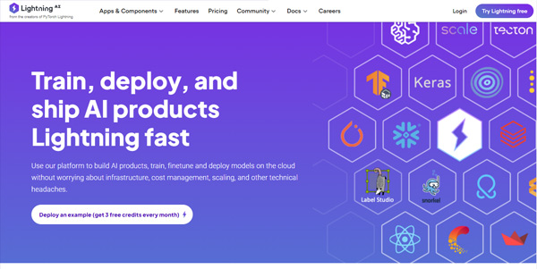 Lightning AI logo
