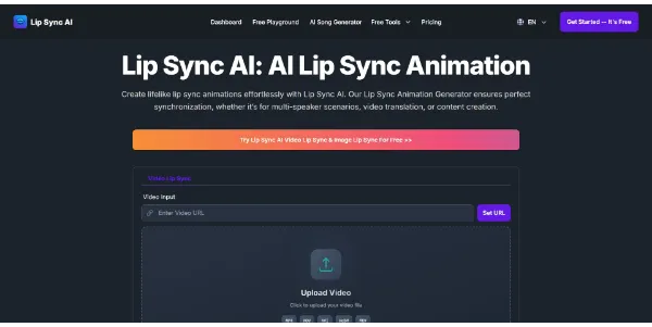 Lip Sync AI logo