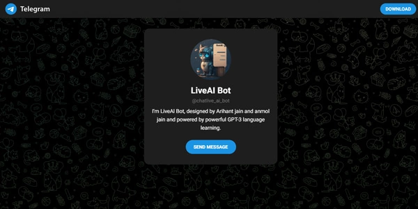 LiveAI Bot logo