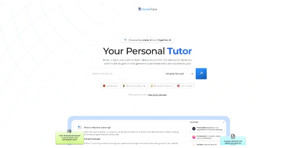 Llama Tutor