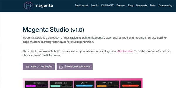 Magenta Studio logo