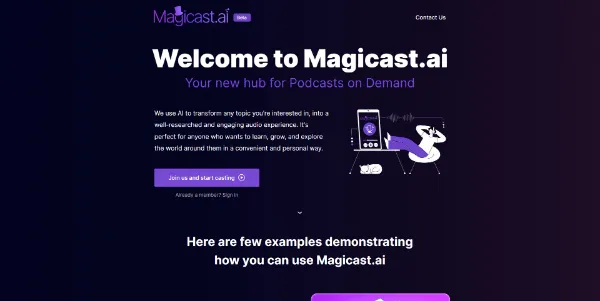 Magicast.ai logo