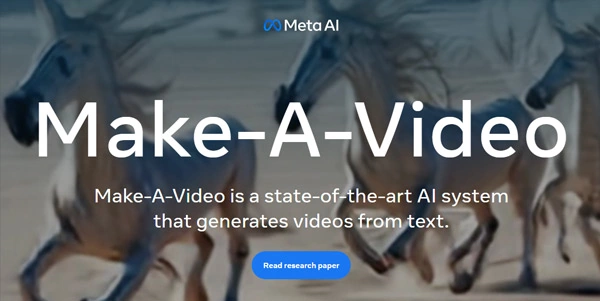 Make-A-Video (Meta) logo