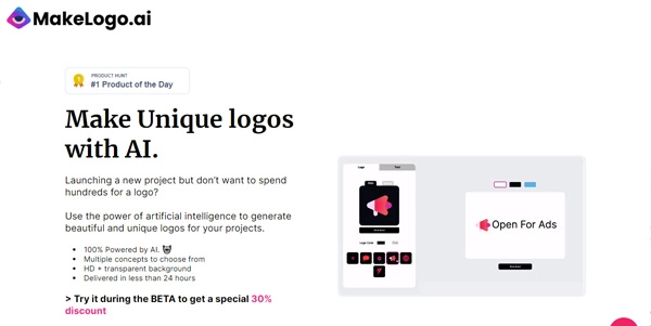 Make Logo AI logo