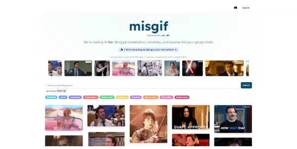 misgif AI logo