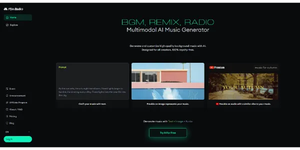 MixAudio by Neutune logo