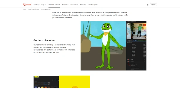Adobe Character Animator logo