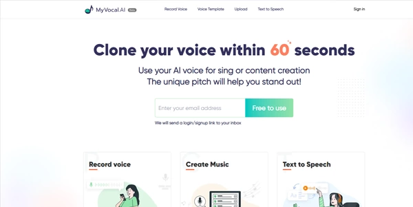 MyVocal AI logo