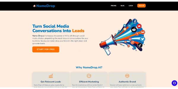 Name Drop AI logo