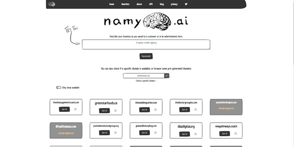 Namy ai logo