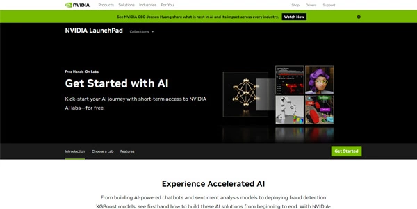 Nvidia Launchpad AI logo