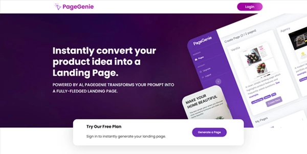 PageGenie logo