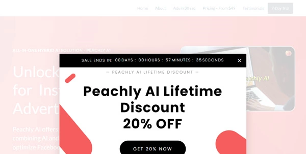 Peachly AI logo