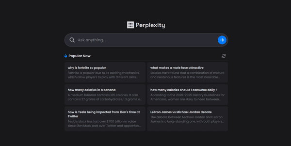 Perplexity AI logo