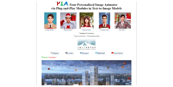 Image Animator (PIA) logo