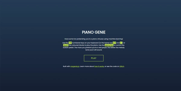 Piano Genie logo