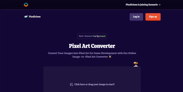 Pixelicious logo
