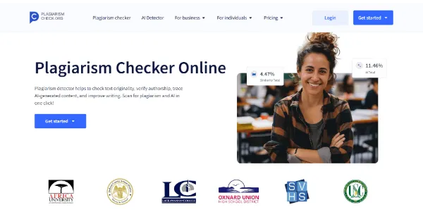 PlagiarismCheck logo
