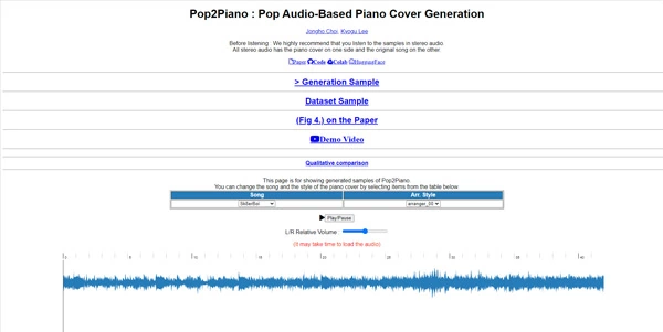 Pop2Piano logo