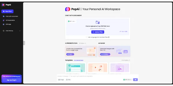 PopAI logo
