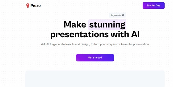Prezo AI logo