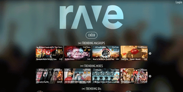 Rave DJ logo
